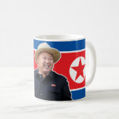 Aller fehlt sich gut lieber Führer Nordkoreas Kaffeetasse (VorderseiteRechts)
