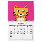 ALLER GLÜCKLICHE TIER-KALENDER KALENDER (Feb 2027)