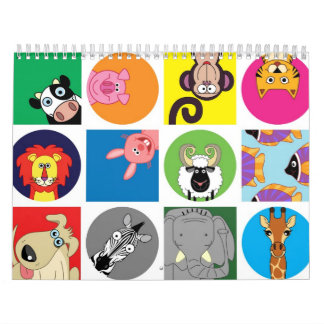 ALLER GLÜCKLICHE TIER-KALENDER KALENDER