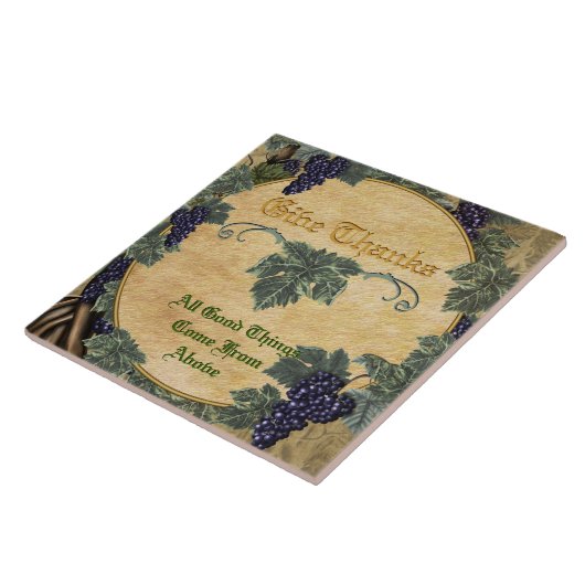 Aller gute Sache-Untersetzer Trivet - heiße Platte Fliese (Seite)