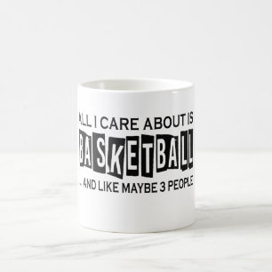 Aller i-Sorgfalt ist ungefähr Basketball Kaffeetasse