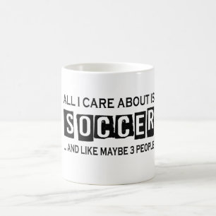 Aller i-Sorgfalt ist ungefähr Fußball Kaffeetasse