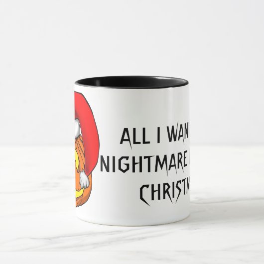 ALLER I WANT IST EIN ALBTRAUM VOR WEIHNACHTEN TASSE (Zentrum)