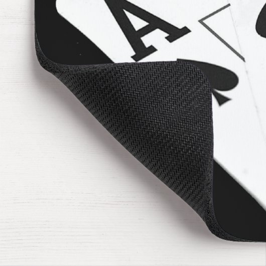 Aller ich bin herein!  Texas halten sie Poker Mousepad (Ecke)