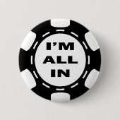 ALLER ich bin IM POKER-CHIP Button (Vorderseite)