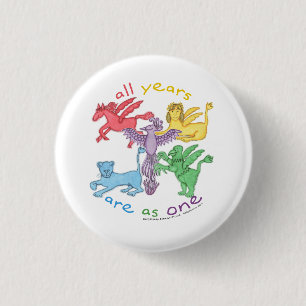 "Aller Jahr-… runde Knopf "1-1/4" Button