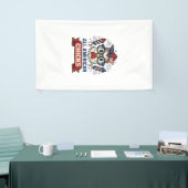 Aller Patriotischen Hühner Vector Design Banner (Messeveranstaltung)
