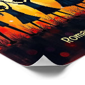 Aller Ruhm zu Gott Poster (Ecke)