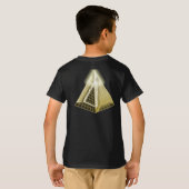 Aller sehende Augen-Pyramide-T - Shirt (Schwarz voll)