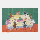 Aller Spezies-Toast auf einem Tuch (Horizontal)