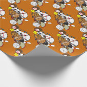 Aller Sport, jede Anlässe Geschenkpapier (Ecke)