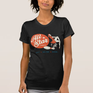Aller Stern-Bowling T-Shirt