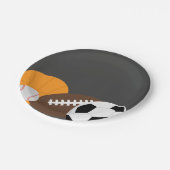 Aller Stern trägt Party zur Schau Pappteller (Schrägansicht)