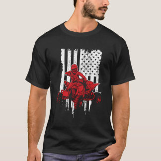 Allergene Vierradfahrzeuge auf amerikanischer Seit T-Shirt