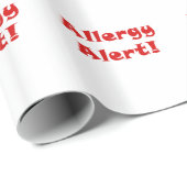 Allergie-Alarm Geschenkpapier (Rolleneckpunkt)
