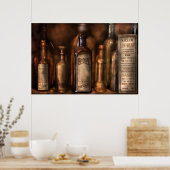 Allergie - Arzneimittel gegen Asthma und Schmerzen Poster (Küche)