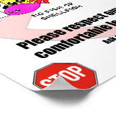 Allergie Aware School Poster (Ecke)