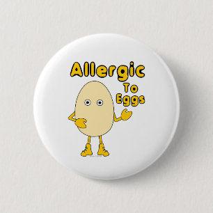 Allergie gegen Eier Button