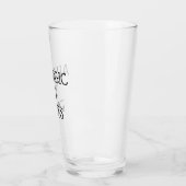 Allergie gegen Idioten-Glas-Cup Glas (Links)