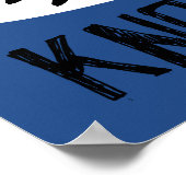 Allergie gegenüber dummen Menschen Poster (Ecke)