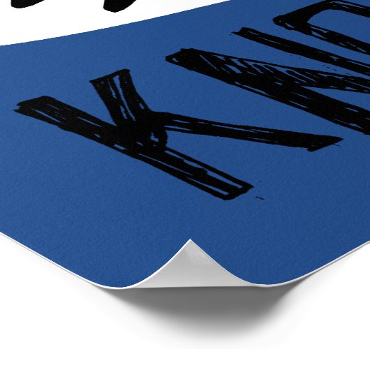 Allergie gegenüber dummen Menschen Poster (Ecke)