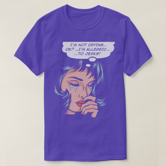 Allergie gegenüber Jerks T-Shirt (Design vorne)