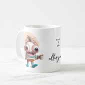 Allergie gegenüber Morgens Kaffeetasse (Vorderseite Links)