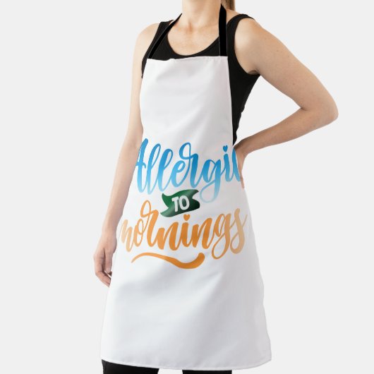 Allergie gegenüber Morgens Schürze (InSitu)