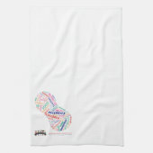 Allergie-Geschirrtuch mein Kindes Nahrungsmittel Geschirrtuch (Vertikal)