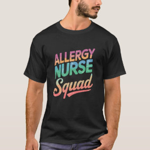 Allergie-Krankenschwester-Team, Immunologe Allergi T-Shirt