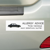 Allergie-Rat Autoaufkleber (Auf Auto)