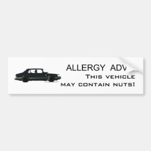 Allergie-Rat Autoaufkleber