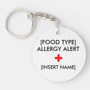 Allergie-wachsamer Schlüsselanhänger