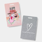 Allergiealarm Ausweis (Front & Back)