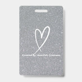 Allergiealarm Ausweis (Back)