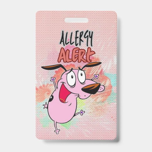 Allergiealarm Ausweis (Front)