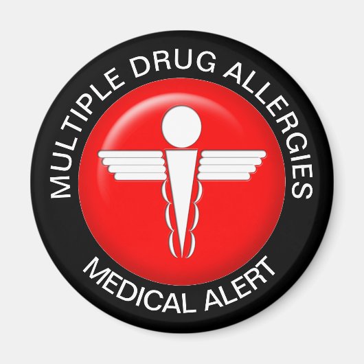 Allergien bei Mehrfacharzneimitteln Magnet (Vorne)