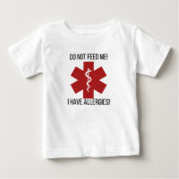 Allergien bei Säuglingen und T - Shirt