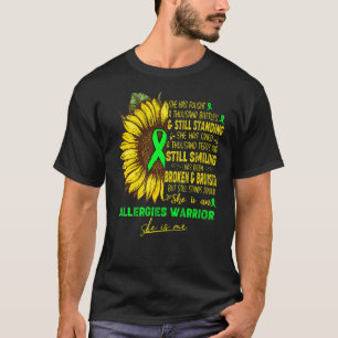 Allergien Bewusstsein Sie ist eine Allergikerin T-Shirt