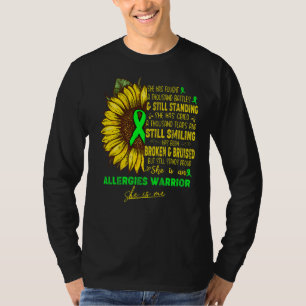 Allergien Bewusstsein Sie ist eine Allergikerin T-Shirt