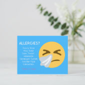 Allergien Shaklee Postcard Postkarte (Stehend Vorderseite)