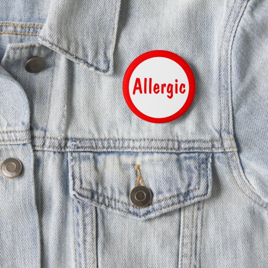 Allergisch Button (Beispiel)