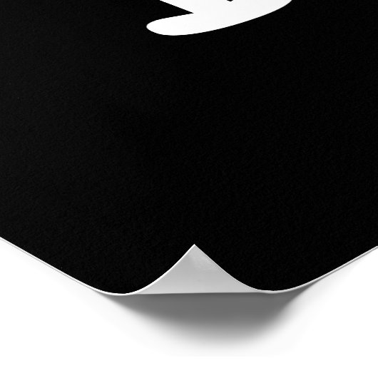 Allergisch gegen Idioten Poster (Ecke)