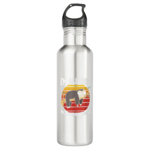 Allergisch Gegen Morgen Faultier Tier Faultierlieb Edelstahlflasche