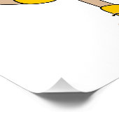 Allergisch gegen Nüsse Poster (Ecke)