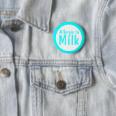 Allergisch zur Milch Button (Beispiel)