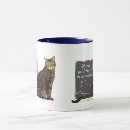 Allergische Katze Humorale Tasse (Zentrum)
