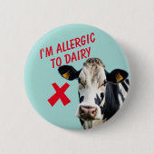 Allergische Reaktion auf Milchunverträglichkeit Le Button (Vorderseite)