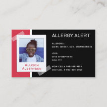 Allergische Warnkids Foto Medical Emergency Daycar