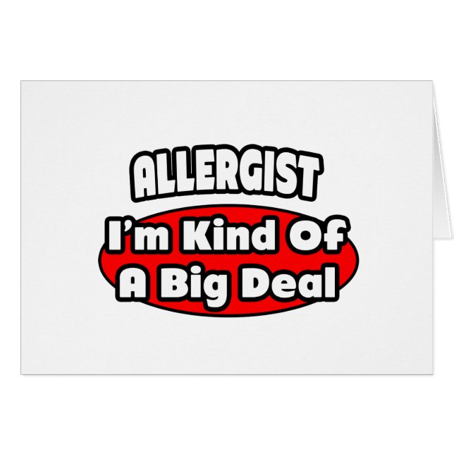 Allergist ... Big Deal (Vorderseite (Horizontal))